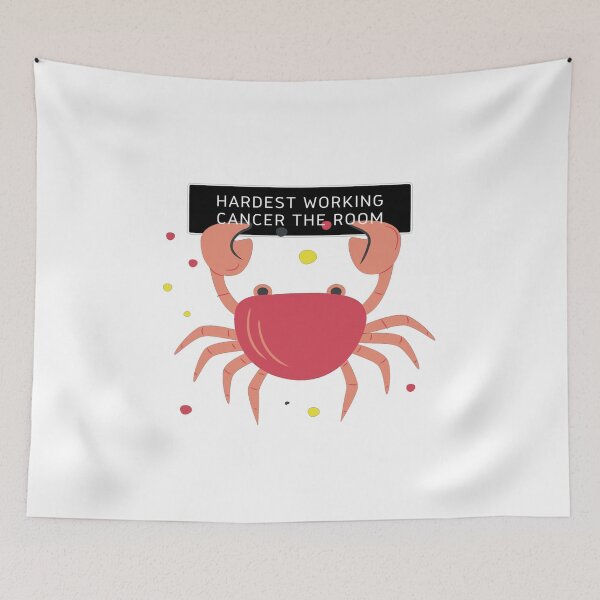 Item preview, Hardest working cancerian  designed and sold by lovesuperkarma.