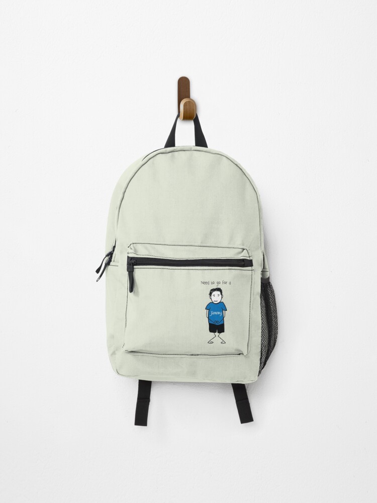 Thumbnail 1 of 3, Backpack, Jimmy Riddle - Cockney Rhyming Slang designed and sold by DanandDee.