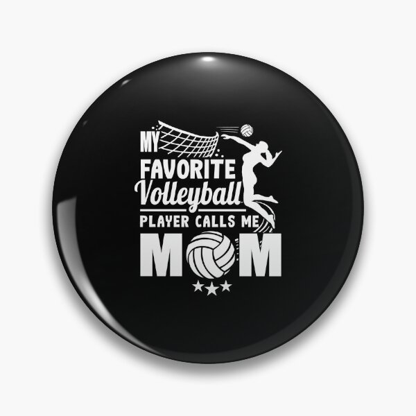 Item preview, My Favorite Volleyball Player Calls Me Mom Sports designed and sold by haselshirt.