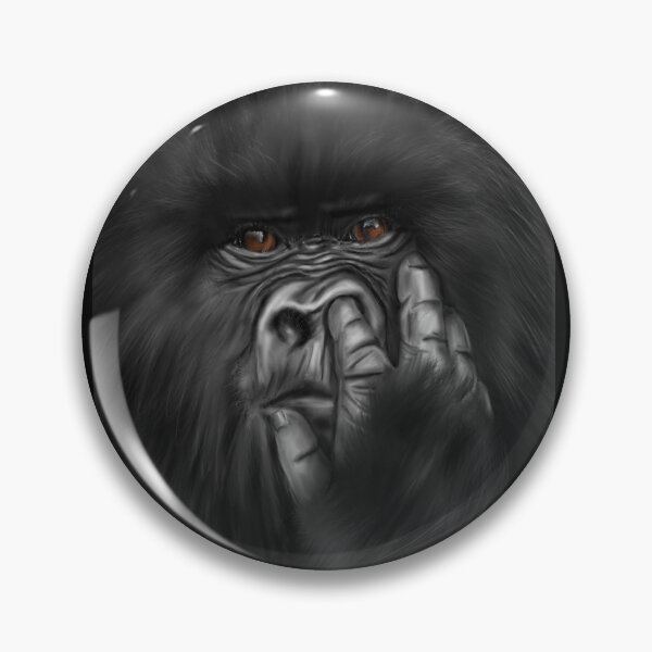 Item preview, Gorilla Happy birthday card designed and sold by Pics-squiggles.