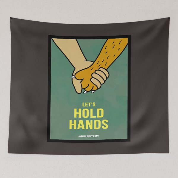 Item preview, Lets Hold Hands designed and sold by Retro-Freak.