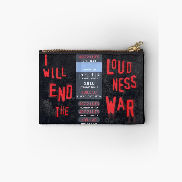 Item preview, LOUDNESS War Audio Production Meme designed and sold by frootloopstudio.