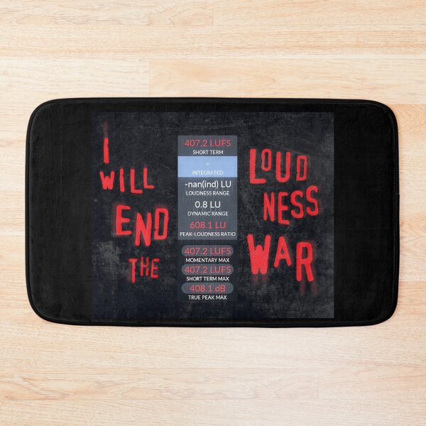 Item preview, LOUDNESS War Audio Production Meme designed and sold by frootloopstudio.