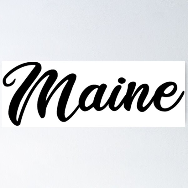 Item preview, Maine US State - Planner Stickers -  Places America designed and sold by MysticMagpie.