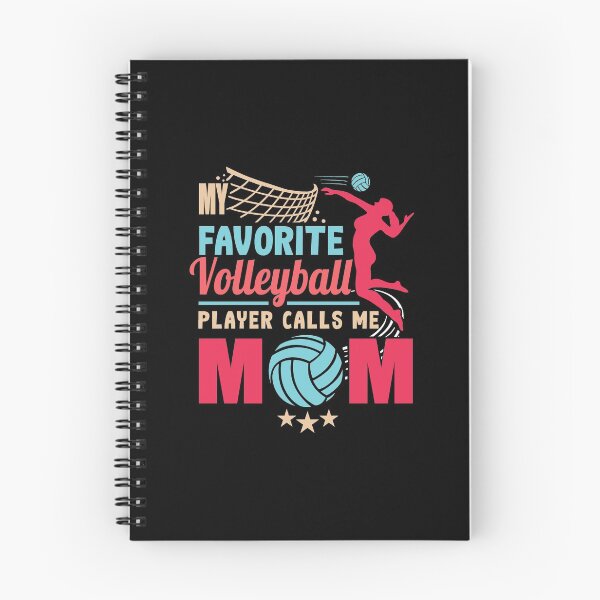 Item preview, My Favorite Volleyball Player Calls Me Mom Sports designed and sold by haselshirt.