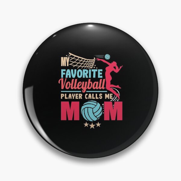 Item preview, My Favorite Volleyball Player Calls Me Mom Sports designed and sold by haselshirt.