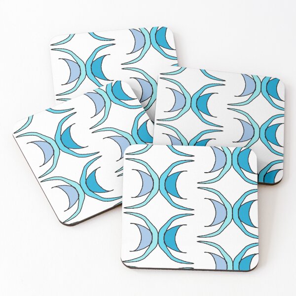 Item preview, Multicolor abstract blue designed and sold by Abstractlara.