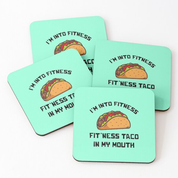 Item preview, Fitness Taco Funny Design designed and sold by Picspot.