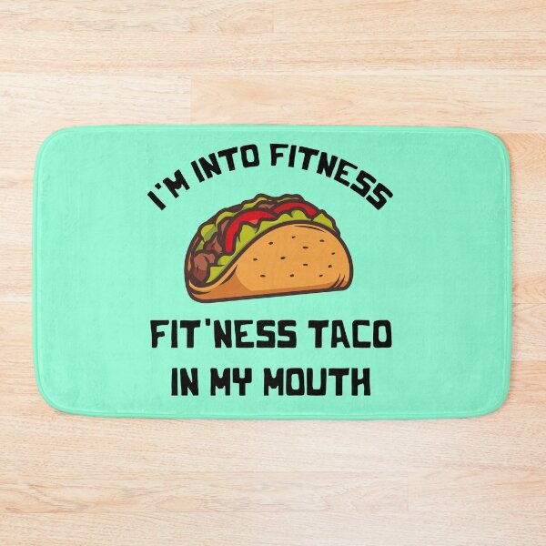 Item preview, Fitness Taco Funny Design designed and sold by Picspot.