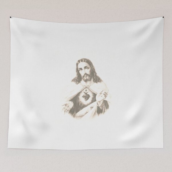 Item preview, Sacred Heart of Jesus designed and sold by neteor.