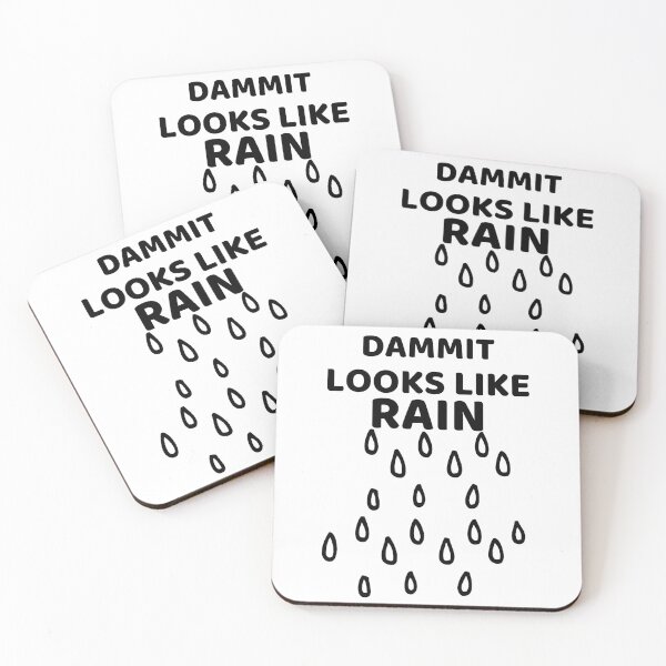Item preview, dammit Looks Like Rain designed and sold by RIVEofficial.