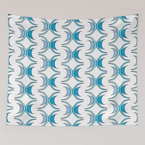 Item preview, Multicolor abstract blue designed and sold by Abstractlara.
