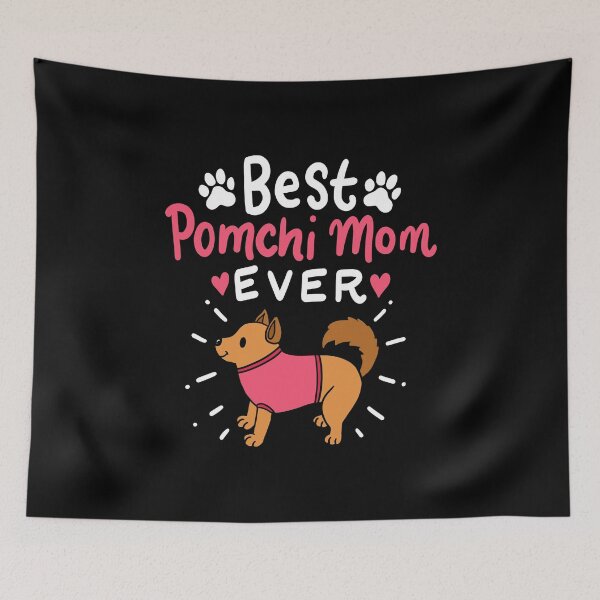 Item preview, Best Pomchi Mom Ever Animal Dog Pet Lover Gift designed and sold by haselshirt.