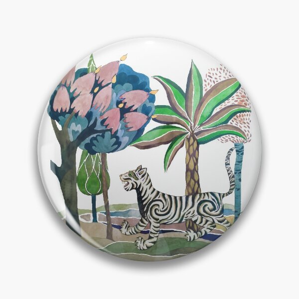 Item preview, A White Tiger in the Nature designed and sold by Ebrikota.