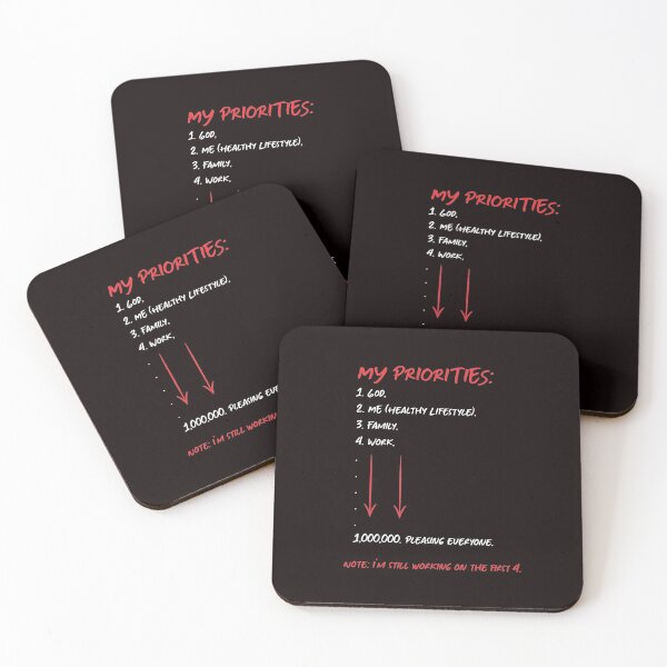 Item preview, My Priorities | Funny Christian Art | Pleasing People designed and sold by suchfaith.