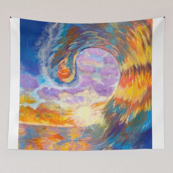 Item preview, Rainbow wave designed and sold by Krista scarpato.