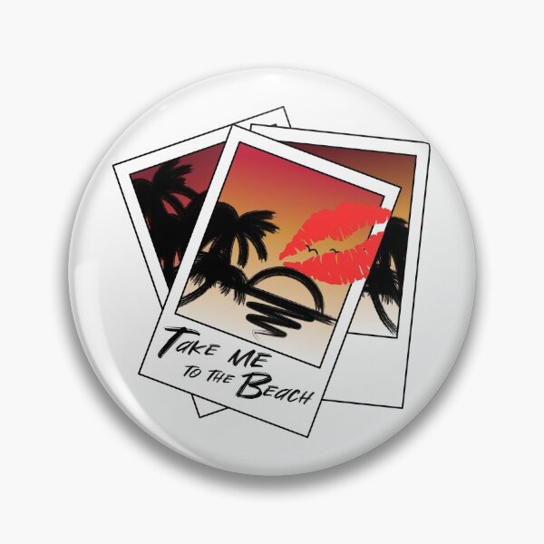 Item preview, Polaroid picture summer sunset at the sea Take me to the beach designed and sold by BLucknerDesign.
