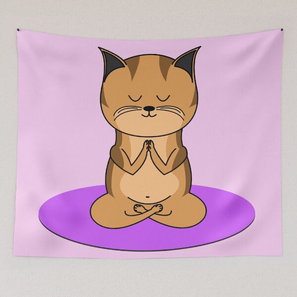Item preview, Yoga Cat designed and sold by nald9.