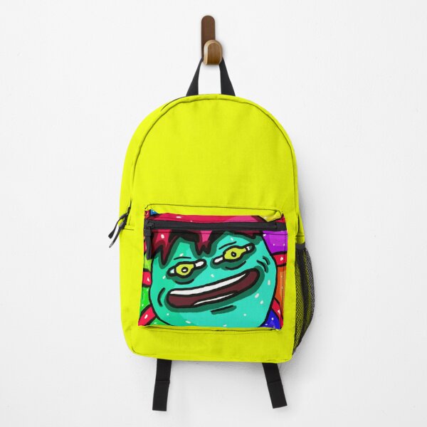 Item preview, blue alien head redbubble poster designed and sold by sarina G.