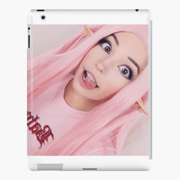 Belle Delphine minecraft  iPad Case & Skin for Sale by bestizeyy