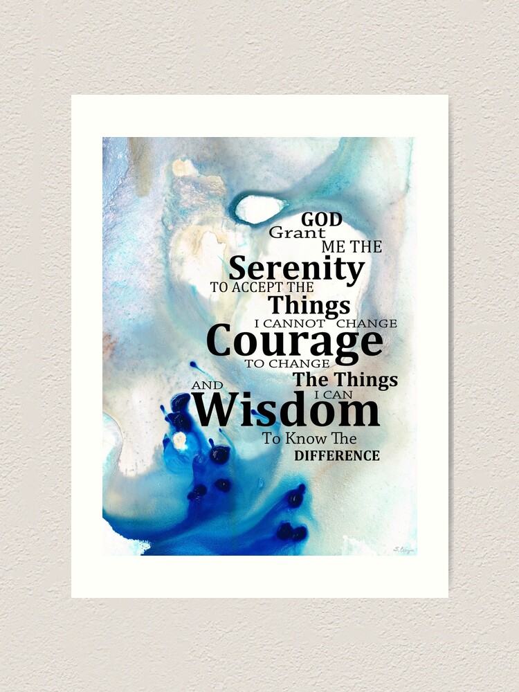 Serenity Prayer - Framed hotsell Celtic Art Print