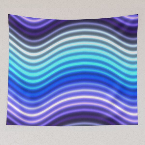 Item preview, Blue Purple Waves designed and sold by Sybille-Yates.