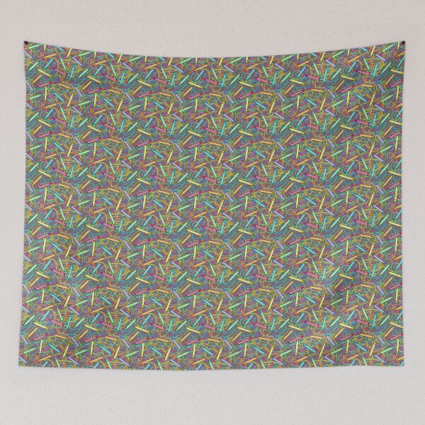 Item preview, Rainbow Crayon Scribbles designed and sold by rainbow-smash.