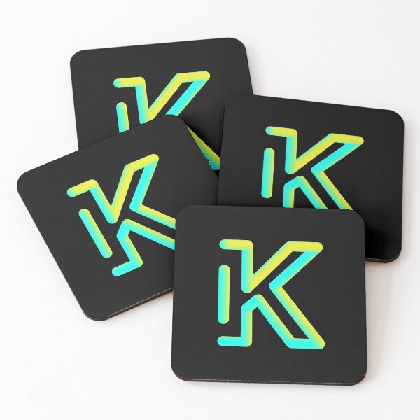 Item preview, Name Initial :  K designed and sold by CurvedPoints.