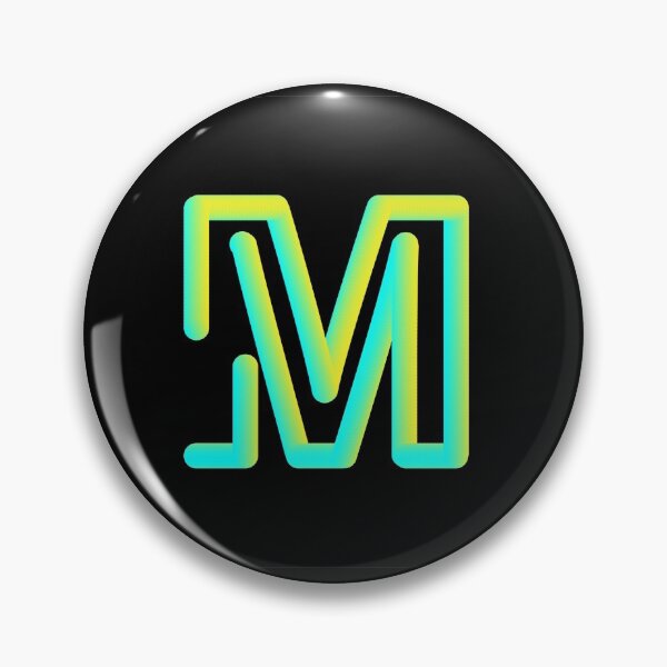 Artikelvorschau, Name Initial: M. entworfen und verkauft von CurvedPoints.
