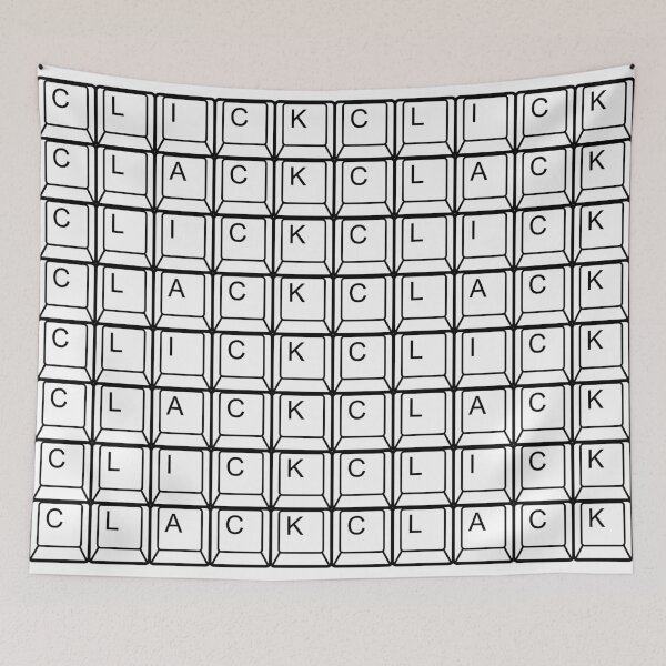 Item preview, Mechanical Keyboard Click Clack designed and sold by CrystalCrush.