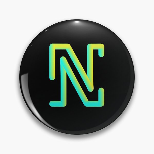 Artikelvorschau, Name Initial: N. entworfen und verkauft von CurvedPoints.