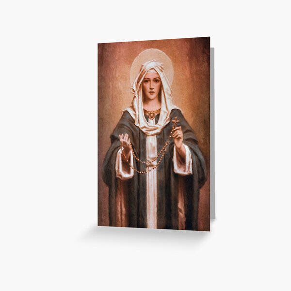 Item preview, Our Lady of the Rosary designed and sold by Beltschazar.
