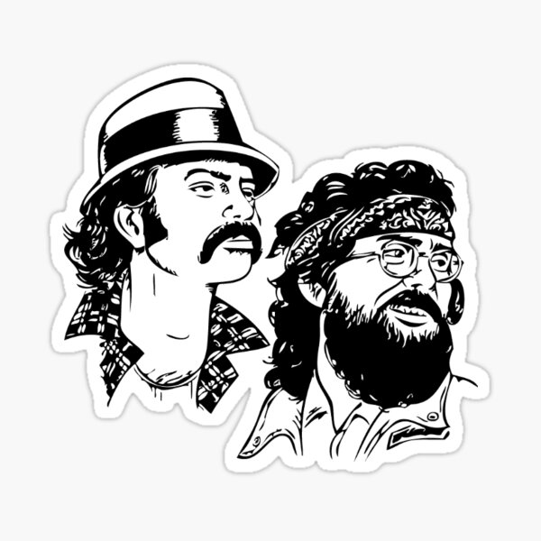 Cheech And Chong Up In Smoke Stickers | Redbubble