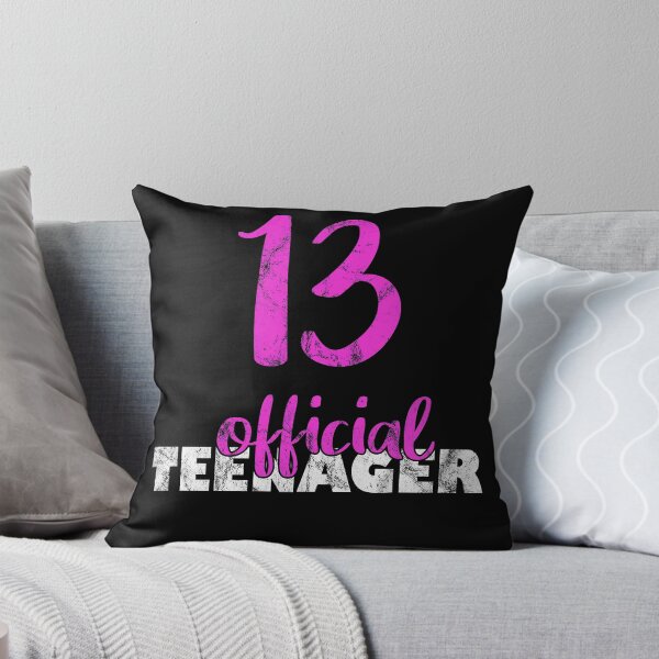 Item preview, 13th Birthday Official Teenager Vintage in Pink designed and sold by EllenTune.