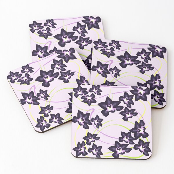Item preview, Orchid 'Cymbidium Kiwi Midnight' - flowers designed and sold by k-rastory.