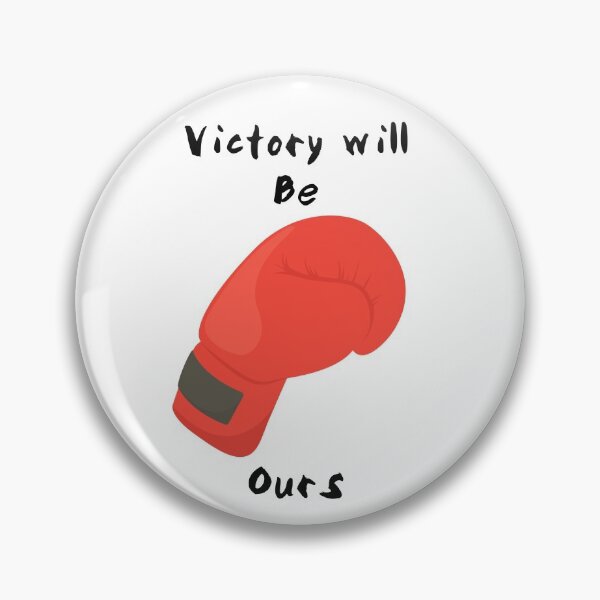 Item preview, Victory will be ours boxing glove  designed and sold by Got-Ya-Bak.