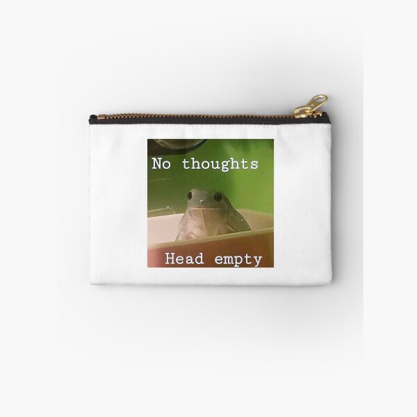 Item preview, Frog No Thoughts designed and sold by DonatasSab.