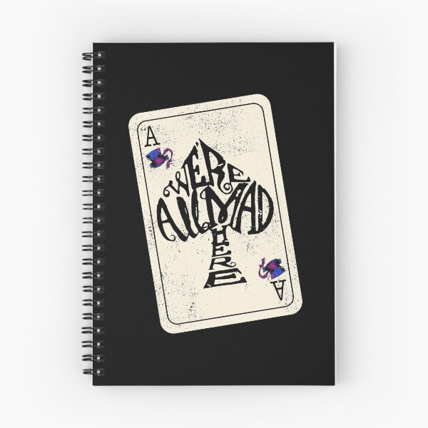 Item preview, Ace Of Spades Were All Mad Here - mad hatter playing card designed and sold by KoolMoDee.