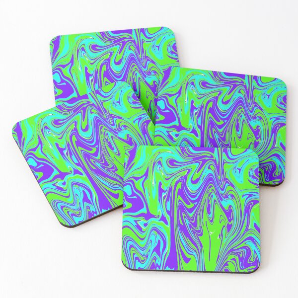 Item preview, Monsters Inc Paint Pour designed and sold by ArtOfTabs.
