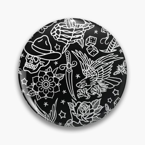 Item preview, American Traditional Tattoo Flash Print  designed and sold by SevenRelics.