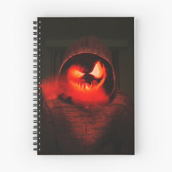 Item preview, Red Hoodie Smokey Pumpkin Face designed and sold by MrKronos25.