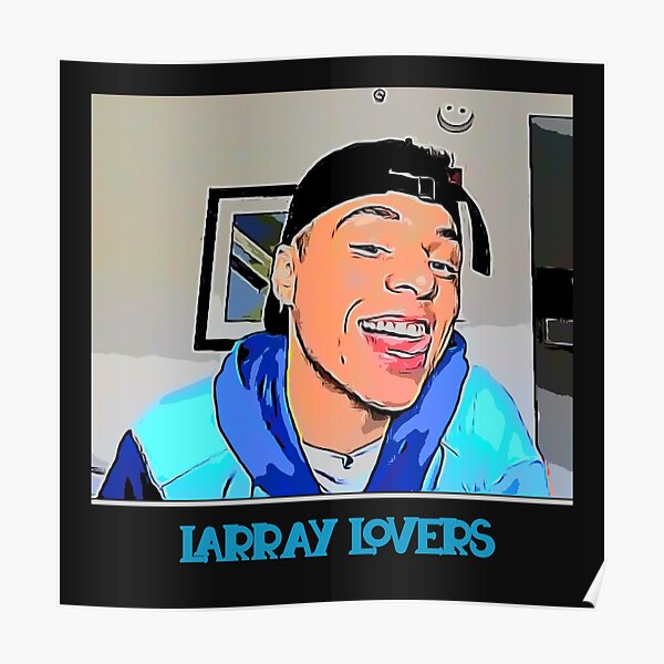 Larray Posters Redbubble - larray roblox user
