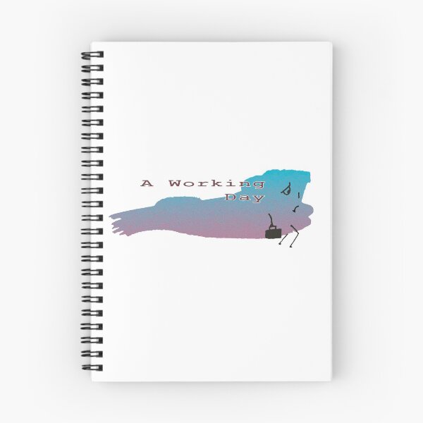 Item preview, A Working Day designed and sold by OrangeTastic.