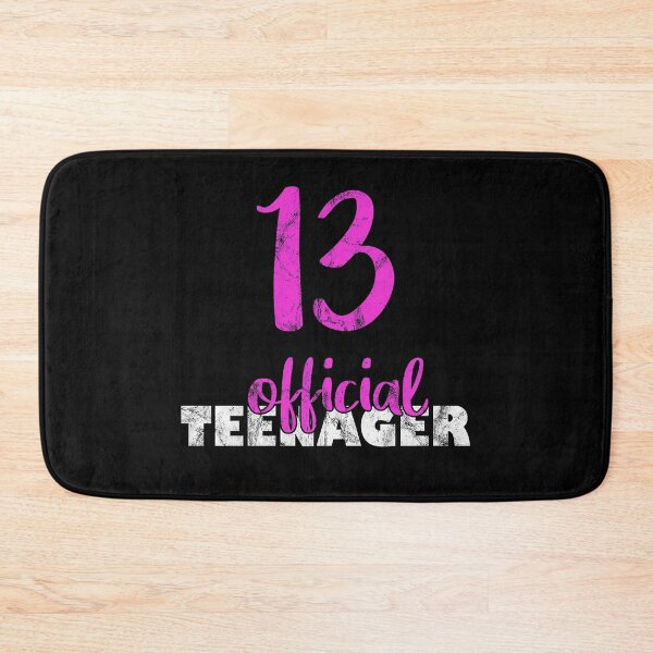 Item preview, 13th Birthday Official Teenager Vintage in Pink designed and sold by EllenTune.
