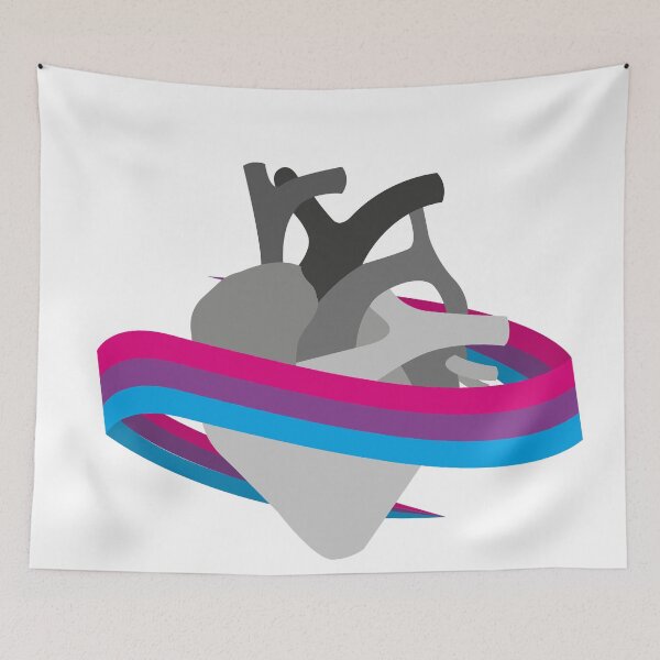 Item preview, Bi heart designed and sold by SaskiaSnelders.