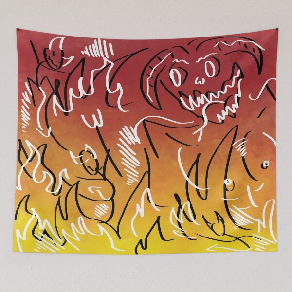 Item preview, Hellfire designed and sold by DeanJudd.