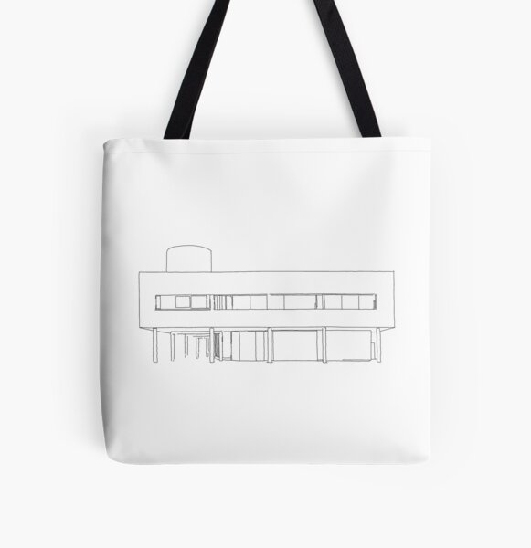 Item preview, Villa Savoye facade - Le Corbusier  designed and sold by TinyTreeHugger.