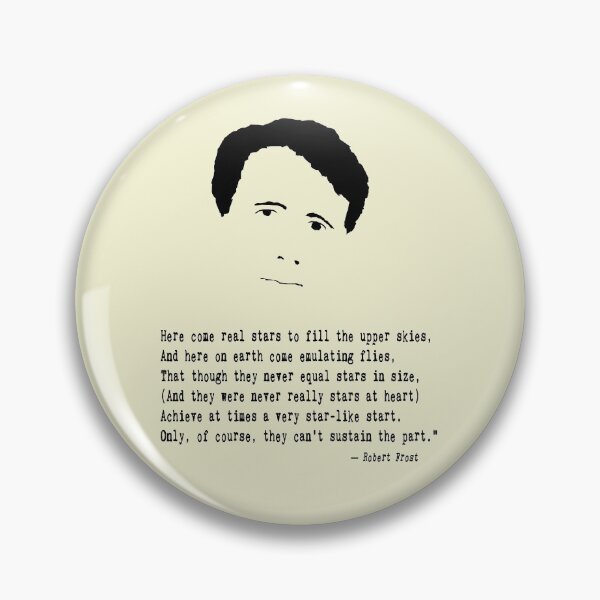 Item preview, Cita de Robert Frost designed and sold by The Dead Writers Circle.