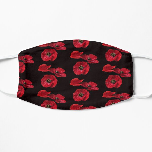 Red poppies Mask