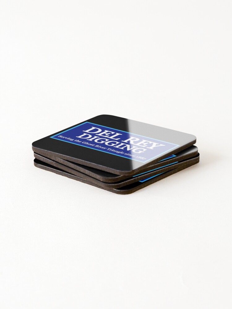 Thumbnail 4 of 5, Coasters (Set of 4), Del Rey Digging designed and sold by PurgArchSurvey.